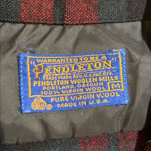 Pendleton wool plaid board shirt - Picture 6 of 6